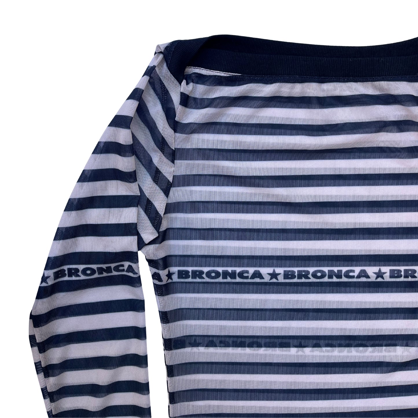 Polera 03 Rayas Negra
