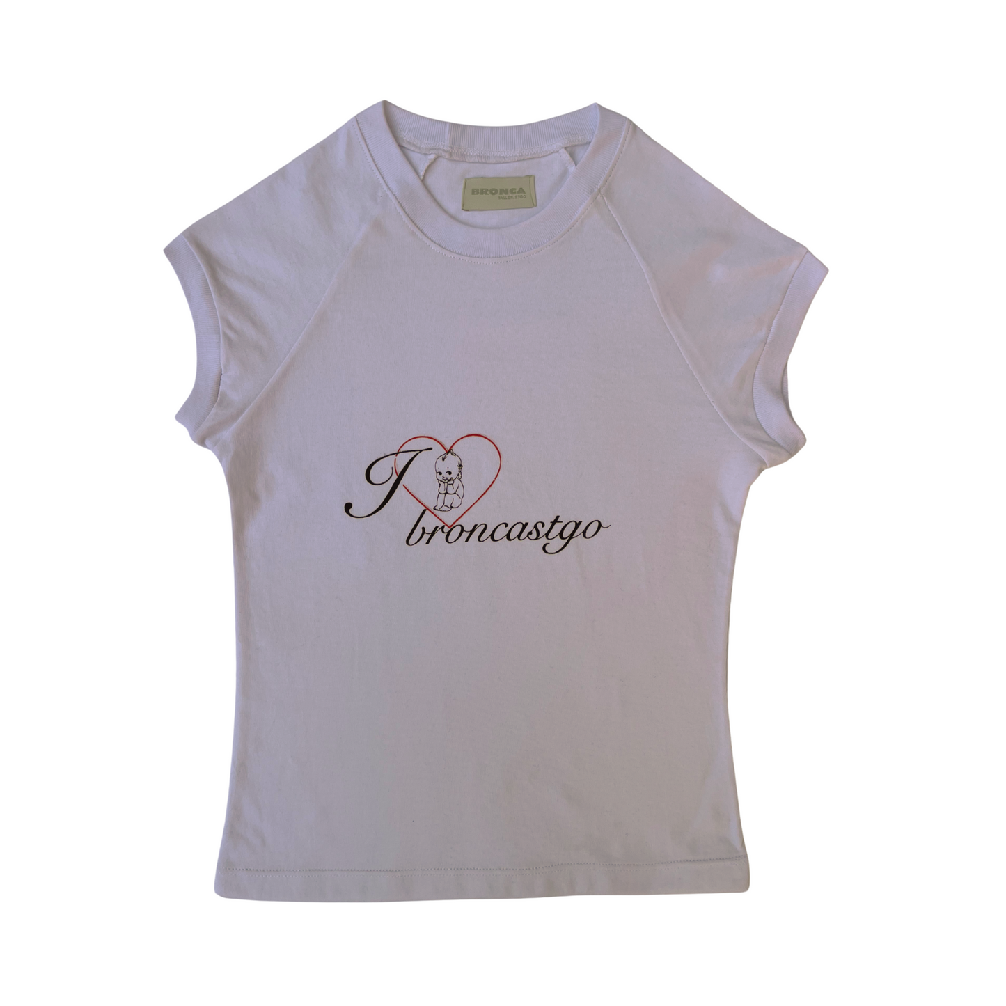 Baby Tee I <3 Bronca