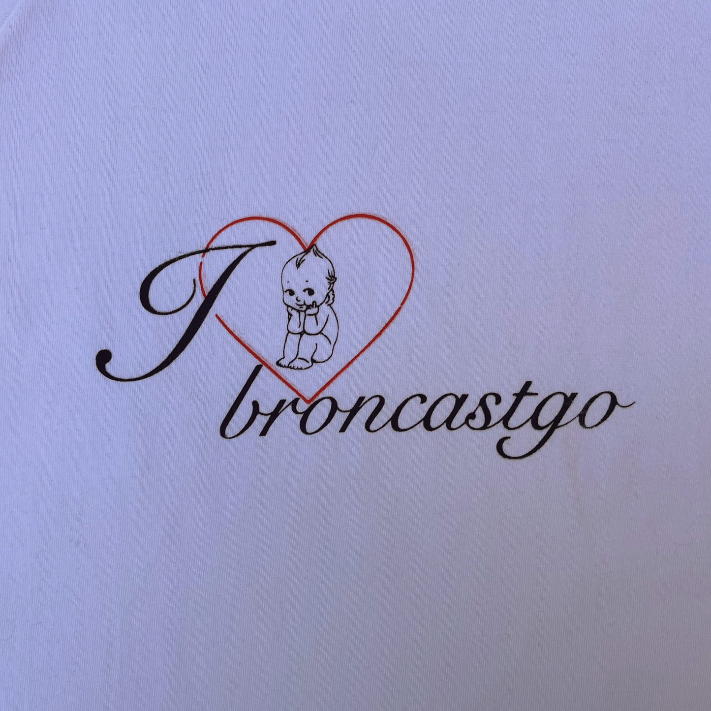 Baby Tee I <3 Bronca