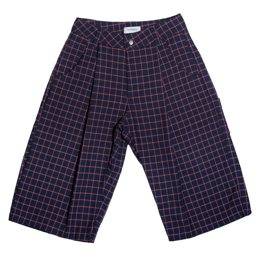 Jorts Cuadros Rojo