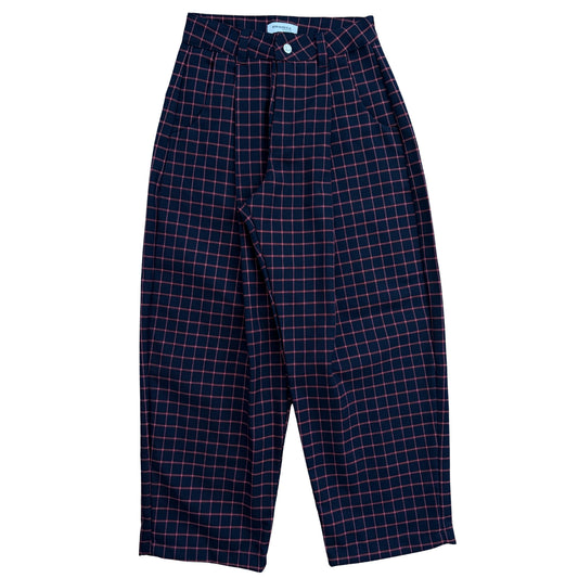 Pantalón 01 Cuadros rojo